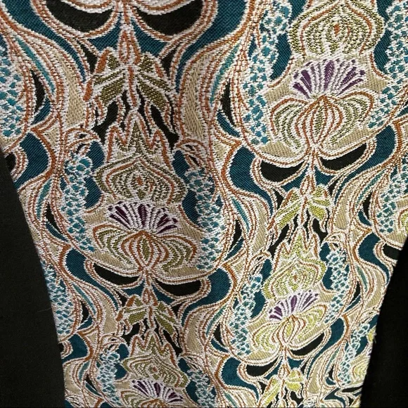 Vintage Bodycon Mini Dress with Embroidery Detail - Picture 3 of 5